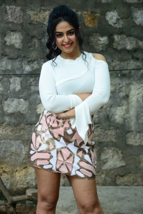 Actress Avika Gor In Mini Skirt Photos