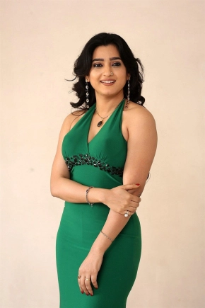 Actress Haseen Mastan Mirza In Green Dress Hot Stills