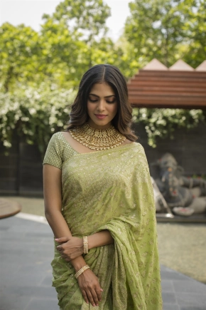 Actress Malavika Mohanan Saree Photos