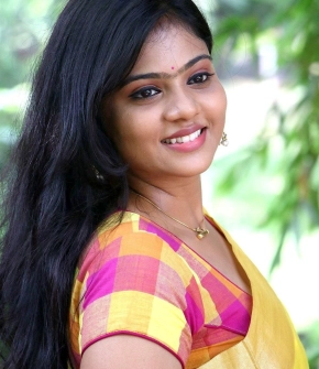 Actress Megan Ellen In Yellow Saree Photos