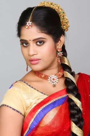 Actress Rithika In Saree Photos