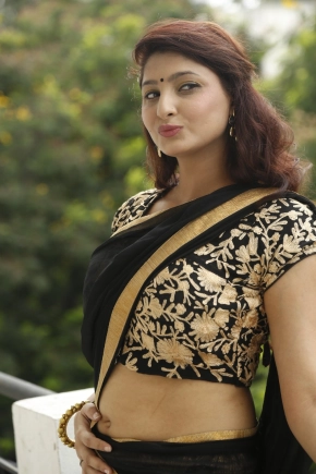 Actress Sagarika In Saree Photo Shoot