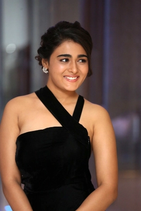 Actress Shalini Pandey In Black Dress Sexy Photoshoot