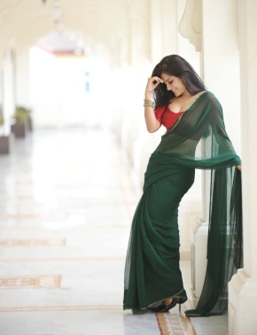 Archanna Guptaa In Saree Hot Stills