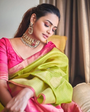 Arthi Venkatesh In Saree Photos