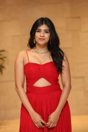 Hebah Patel Stunning Looks At Aha Media Ott Platform Launch