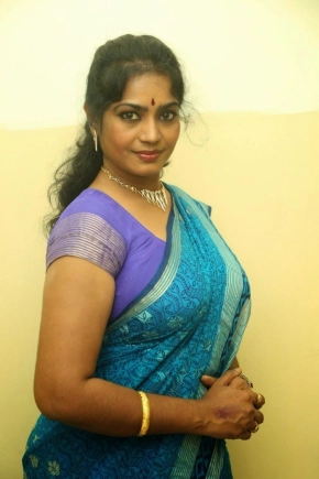 Jayavani Hot In Saree Photos