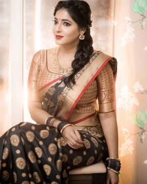 Reshma Pasupuleti In Saree Photos