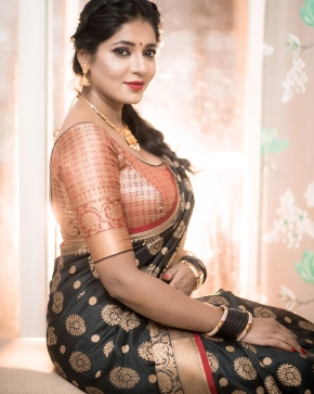 Reshma Pasupuleti In Saree Photos