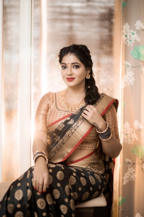 Reshma Pasupuleti In Saree Photos