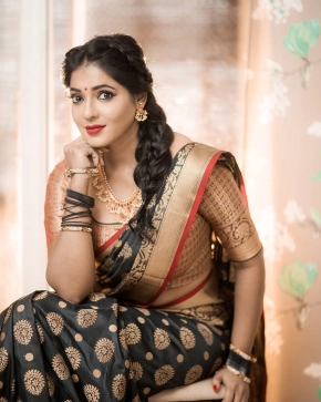 Reshma Pasupuleti In Saree Photos