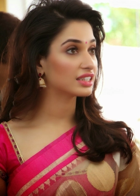 Tamanna Bhatia Hot Looking Saree Photos