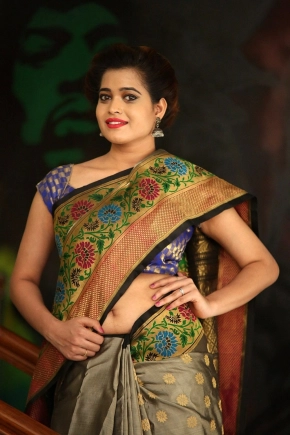 Telugu Actress Dipali Raut In Saree Photos