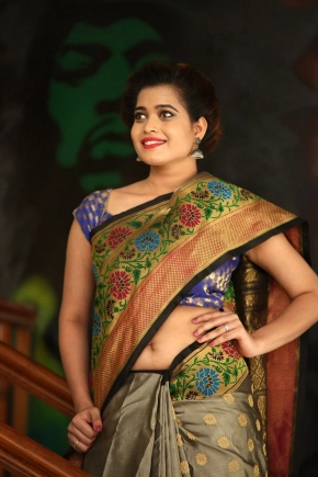 Telugu Actress Dipali Raut In Saree Photos