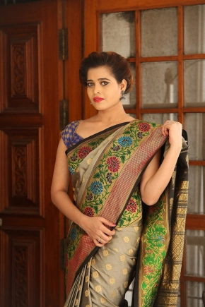 Telugu Actress Dipali Raut In Saree Photos