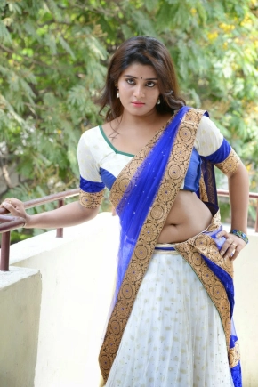 Telugu Actress Harini Hot Photoshoot In Half Saree