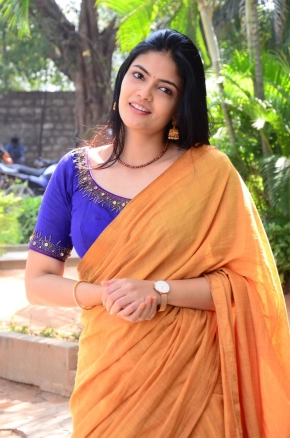 Telugu Actress Kalpika Ganesh Hot In Saree Photos