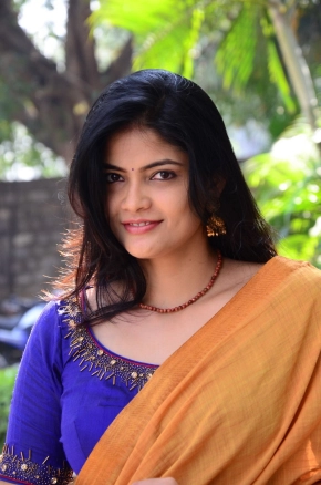 Telugu Actress Kalpika Ganesh Hot In Saree Photos